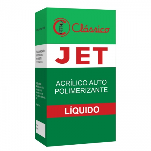 Resina Acrílica Autopolimerizável Jet Líquido 500ml - Clássico